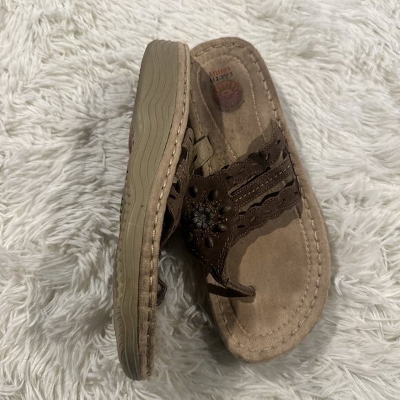 Earth Spirit womens boho strappy sandals size 9 leather upper - Picture 7 of 10